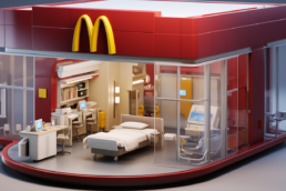 hardy a 3D icon a McDonald load in a hospital. not too many det 9640783c dfbd 4ccd 9093 c0e5c2bf7920